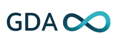 Logo de GDA